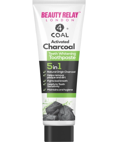 Activated Charcoal Teeth Whitening Toothpaste